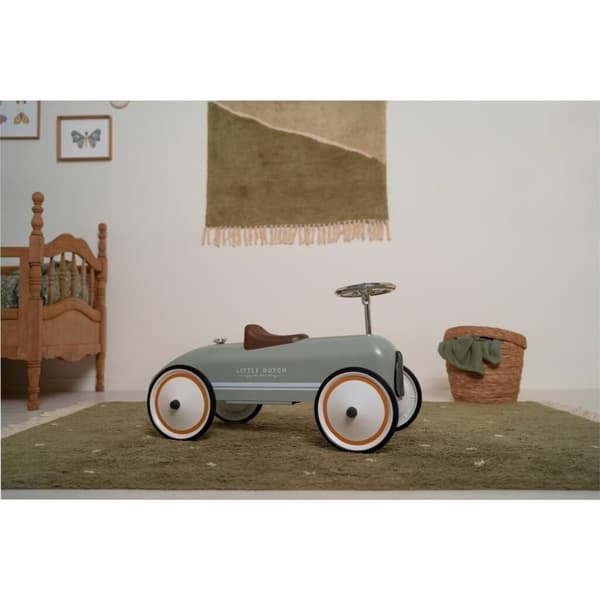 Lille hollandsk Retro loop bil 75x40x40 cm Groen