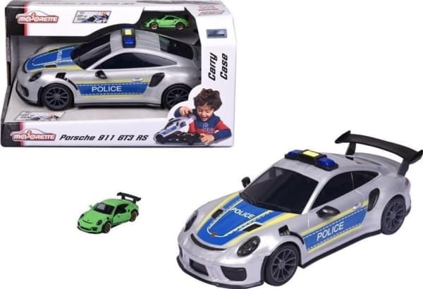 Simba Majorette Majorette Porsche politibil + 1 kjøretøy