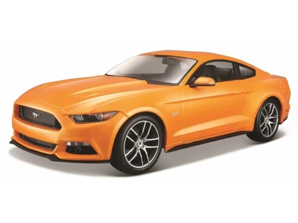 Livsmedelskompositmodell Ford Mustang GT 2015 orange 1/24