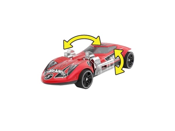 Hot Wheels HPR70, Kjøretøysett, 3 år, Metall, Plast, Flerfarget