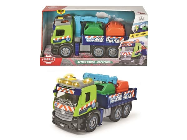Mercedes Återvinningsbil Dickie Toys