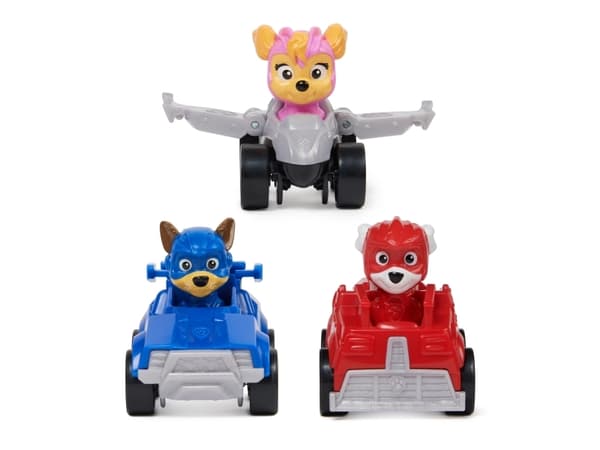 PAW Patrol The Mighty Movie Pup Squad Vehicle Gift Pack, Ajoneuvosetti, PAW Patrol, 3 vuosi/vuosia, Muovi, Monivärinen