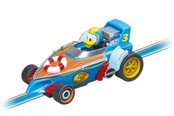 Carrera chassis første bil Donald Duck