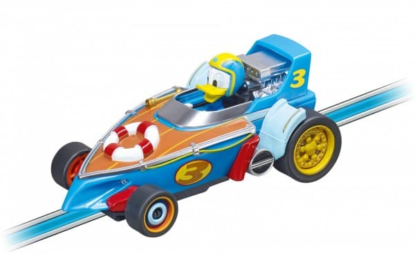 Carrera chassis første bil Donald Duck