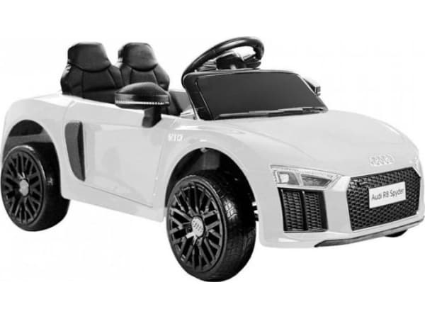 Lean Sport Batteridriven bil av Audi R8 Spyder Vit