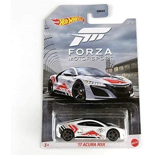 Miniatyrfordon - Hot Wheels - '17 Acura NSX (GJV68) - Vit - För barn från 3 år och uppåt