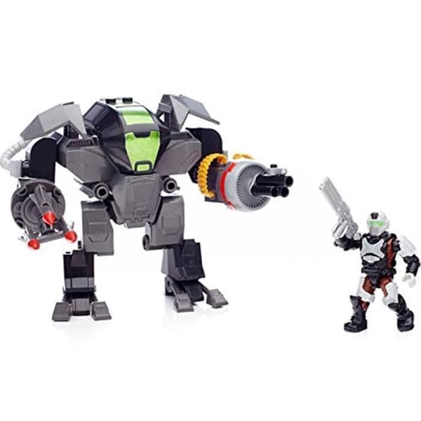 Byggleksak - Megabloks - Cyclops Heavy Assault unik vinge - 76 delar - Unik färg