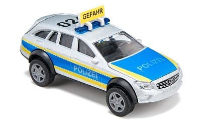 Siku Mercedes-Benz E-Class All Terrain 4X4 Police, Politibilmodell, Montert på forhånd, 1:50, Mercedes-Benz E-Class, Alle kjønn, Metall, Plast