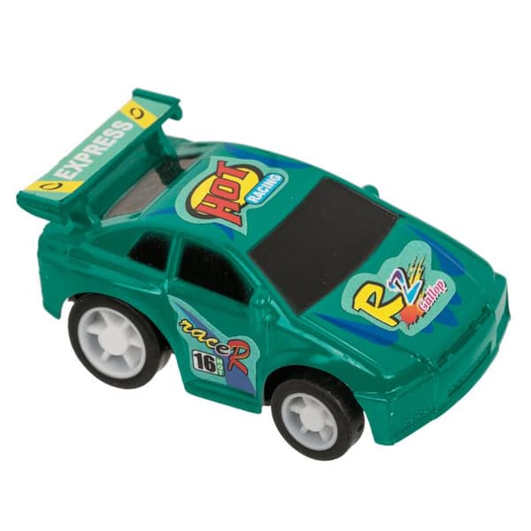 2-Pack - Leksaksbil / Racerbil - Dra bakåt förmåga