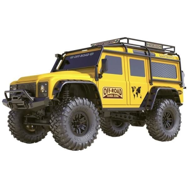 AMEWI Dirt Climbing SUV Safari borstad 1:10 fjärrstyrd bil - 4-hjulsdrift - Vit