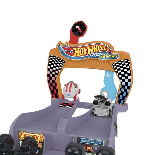 Hot Wheels Racer Verse Dark Trooper Drag Race