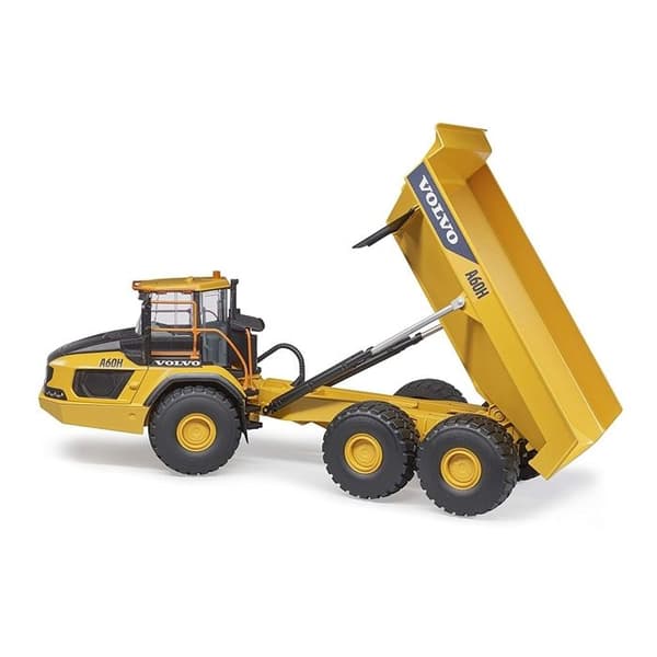 Volvo A60H dumper - BRUDER - Funktionell - Leksak för barn från 3 år och uppåt