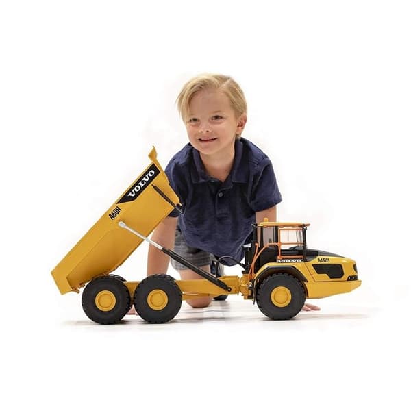 Volvo A60H dumper - BRUDER - Funktionell - Leksak för barn från 3 år och uppåt
