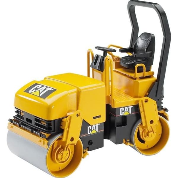 Caterpillar groomer - BRUDER - Modell 2433 - Gul och svart - För pojkar från 3 år och uppåt