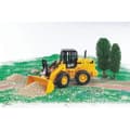 Miniatyrbild 2 av 2: BRUDER FR130 Grävlastare - Ledgrävmaskin - För barn från 3 år och uppåt - Gul och svart