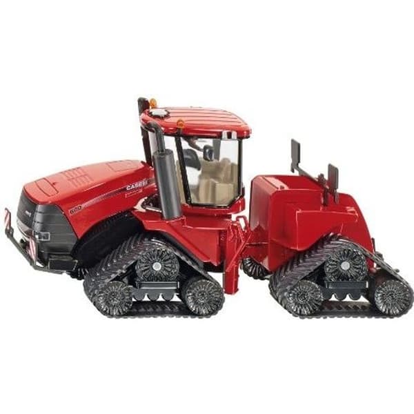 Siku 3275, Case IH Quadtrac 600 midjestyrd bandtraktor, 1:32, metall/plast, röd, funktionell led och koppling