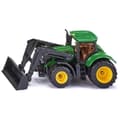 Miniatyrbild 1 av 4: John Deere 6215R traktor med frontlastare - SIKU - Stål- och plastleksak - Grön