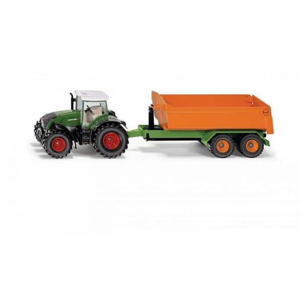 Fendt traktor med tipp på avtagbart ställ - SIKU - skala 1/50 - Pojke - Från 3 år