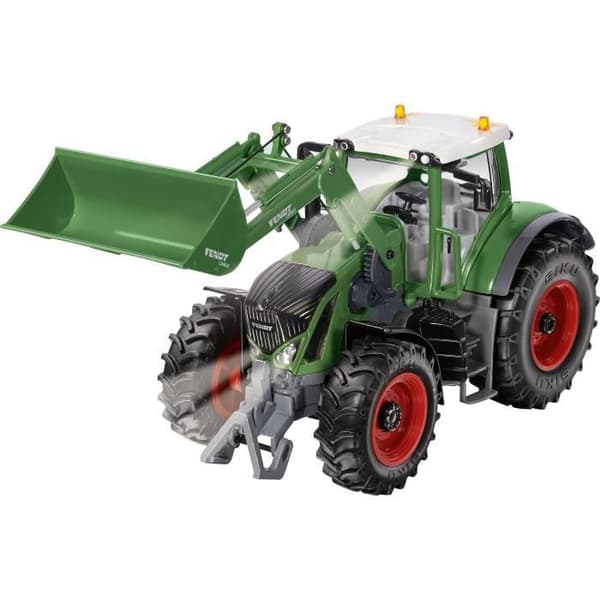 Fendt 933 Vario RC Traktor med frontladdare - SIKU - Grön - Interiör - Bluetooth
