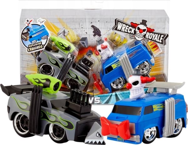 MGA Fordonsexploderande bilar 2-pack Wreck Royale