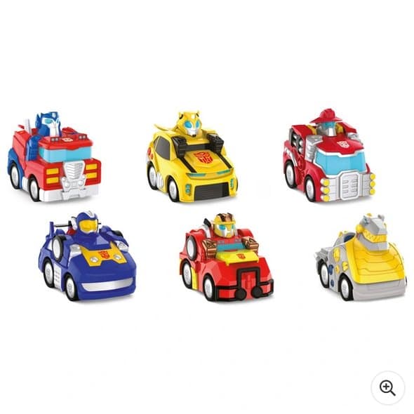 Transformers Rescue Bots Academy Pull Back Vehicles 3 Pack