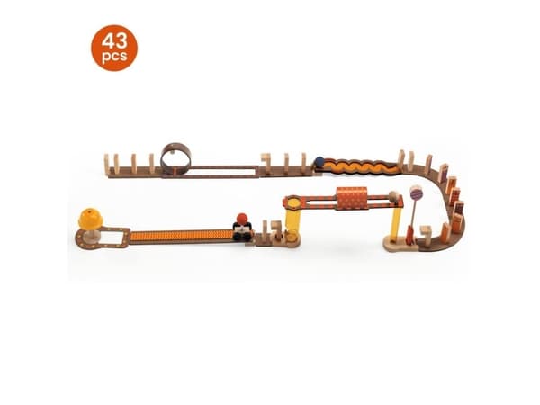 DJECO Zig & Go Junior 43pc Magic Set, 5 År, Trä, Multifärg