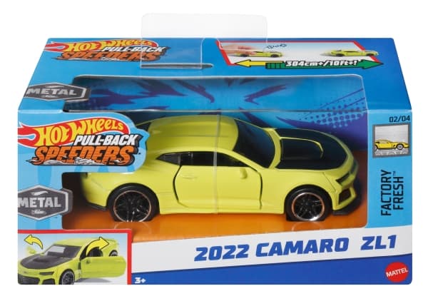 Hot Wheels Pull-Backs 1:43 Asst. CDU
