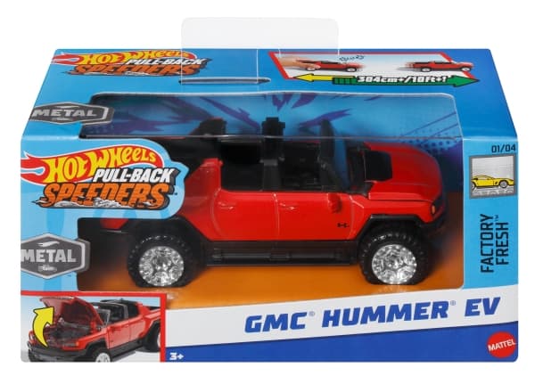 Hot Wheels Pull-Backs 1:43 Asst. CDU