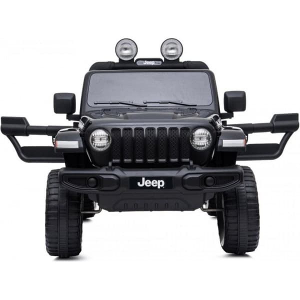 Jeep Wrangler Rubicon 12V -elbil, svart