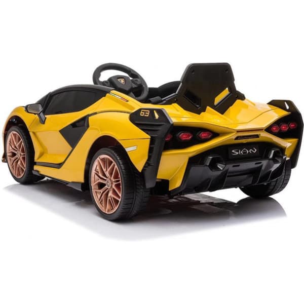 Lamborghini Sian 12V -elbil, gul