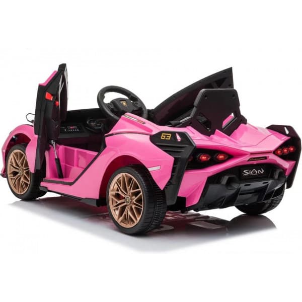 Lamborghini Sian 12V -elbil, rosa