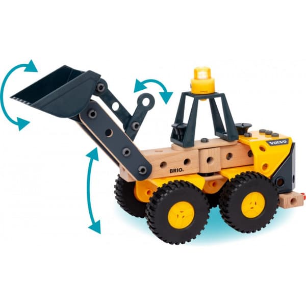 BRIO Builder 34598 - Volvo hjullæsser