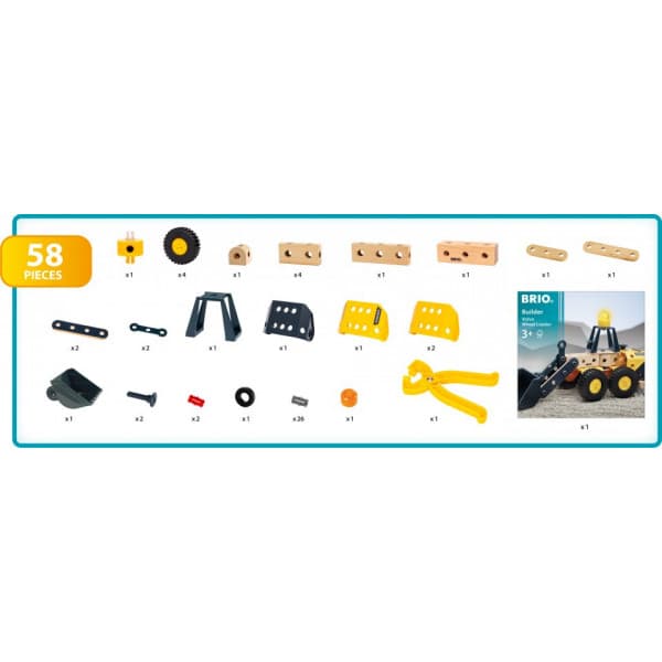 BRIO Builder 34598 - Volvo hjullæsser
