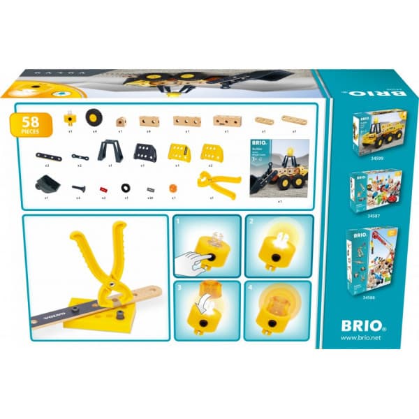 BRIO Builder 34598 - Volvo hjullæsser