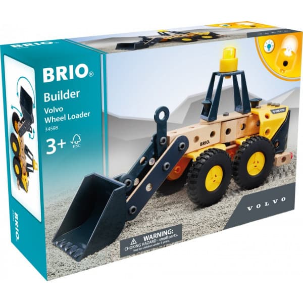 BRIO Builder 34598 - Volvo hjullæsser