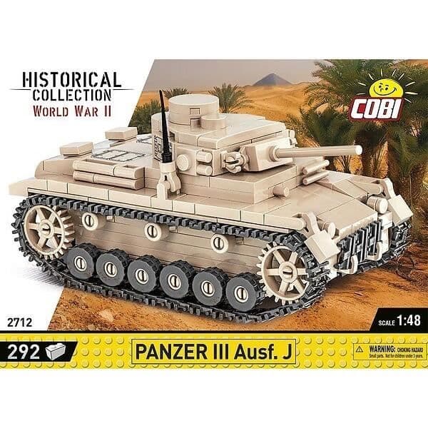 Modellsats - Cobi - PANZER III AUSF.J - Vit - För barn från 6 år - Inredning