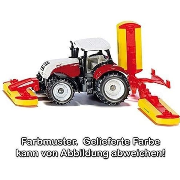 Miniatyrfordon - SIKU - Traktor och klippare - Blandat - Från 3 år