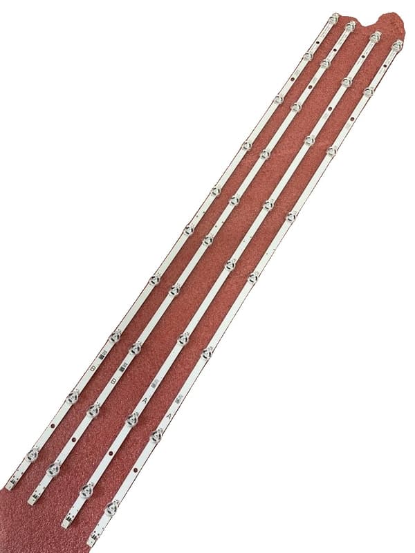LED-taustavalo nauha, yhteensopiva JVC LT-43C890 ja Toshiba 43GS352 kanssa.