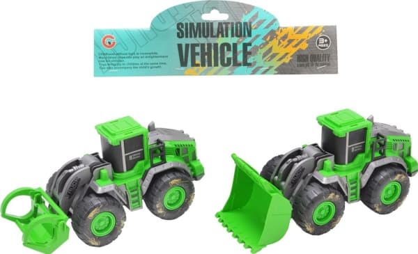Set of construction vehicles 2pcs