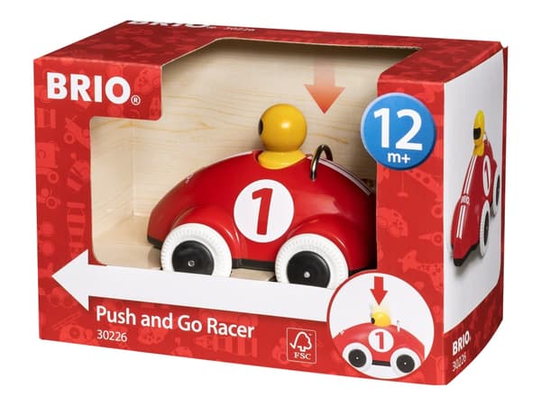 BRIO 30226 Push & Go Racerbil