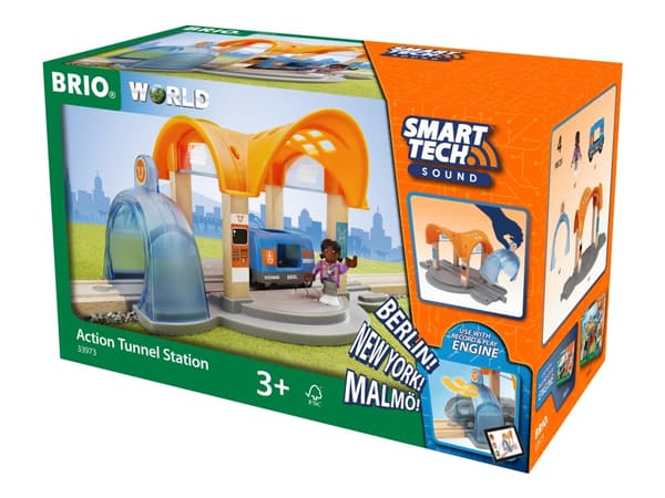 BRIO 33973 Smart Tech Sound Action tunnel station