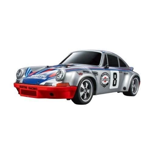 RC Bil - PORSCHE 911 CARRERA RSR - 4WD - Vit - TAMIYA