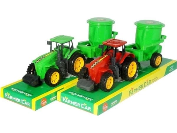 Traktor med släp MIX EDUKAMP