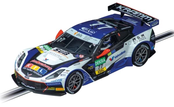 Carrera Chevrolet Corvette C7 GT3-R "Callaway Competition, No.77", Racingkjøretøy, 10 år, Blå, Hvit