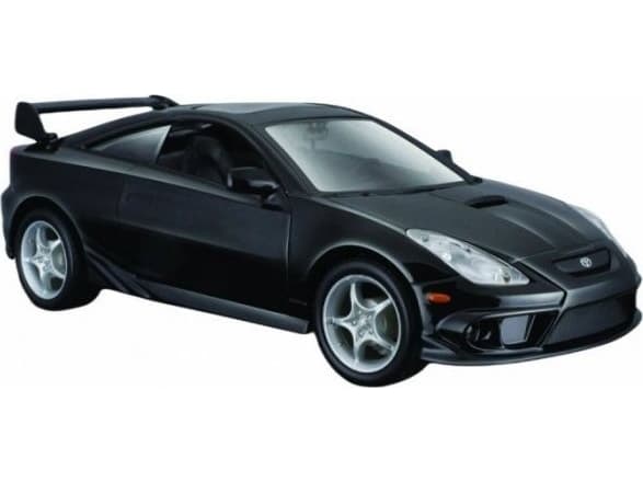 Mat Kompositmodell Toyota Celica GT-S svart 1/24