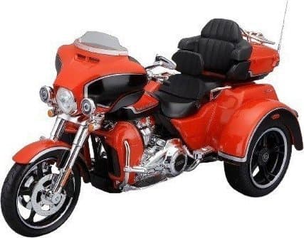 Food Metal modell hd 2021 cvo tri glide orange 1/12