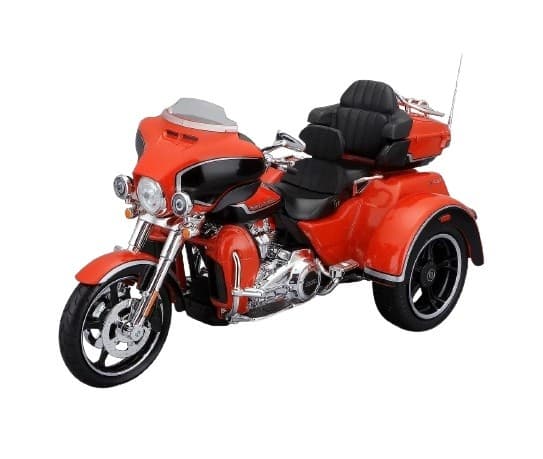 Food Metal modell hd 2021 cvo tri glide orange 1/12