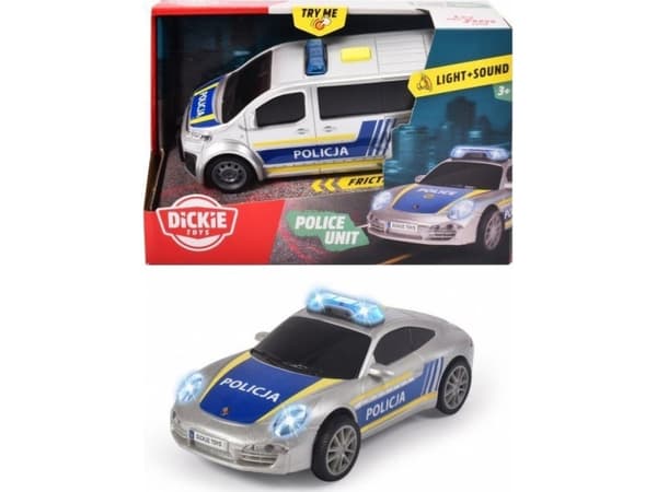 Dickie SOS Vehicle Police enhet 2 typer