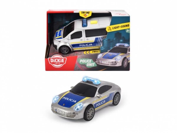 Dickie SOS Vehicle Police enhet 2 typer