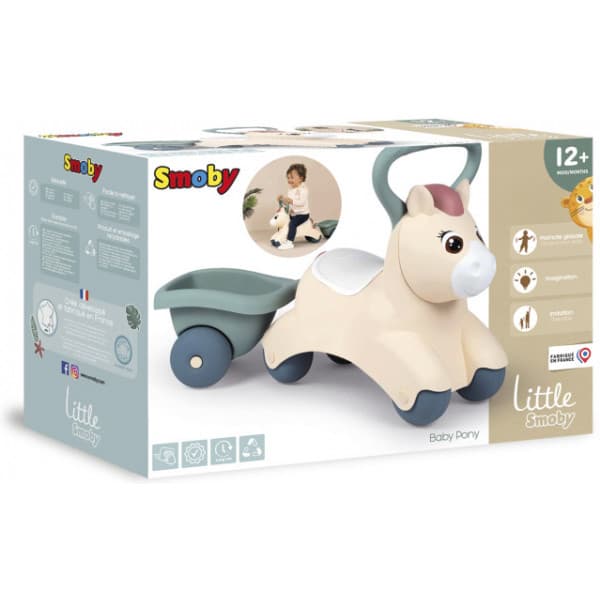 Little Smoby Pony Ride-On -potkuauto